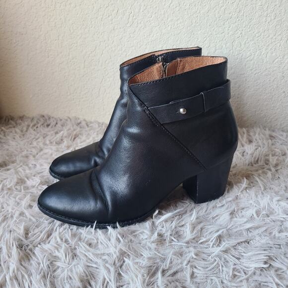 Madewell The Kelci Heeled Boot English Saddle Womens 9 Style AA190 - Picture 1 of 14